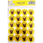 NICE TRY (60 STICKERS)   